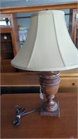 Onyx/ Marble decorative lamp with shade- 27" tall