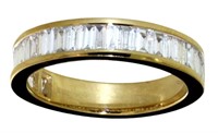Quality 1.00 ct VS Baguette Lab Diamond Ring