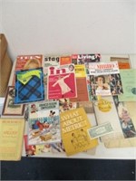 Lot of Circa 1950s-70s Magazines & Literature