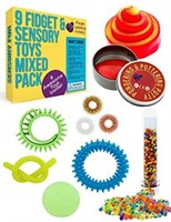 Purple Ladybug Novelty Sensory Toys Set for Kids