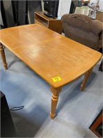 59" LONG WOODEN KITCHEN TABLE