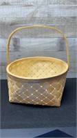 Mikmaq Large Basket With Handle 13" X 12" X 7"