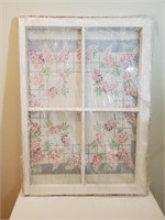 French Style Window Pane Art