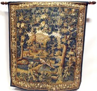 FRENCH VERDURE AUBUSSON TAPESTRY