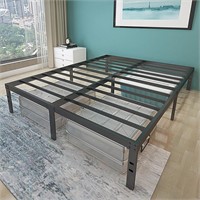 $50  Full Size Platform Bed Frame  Metal  14 Inch
