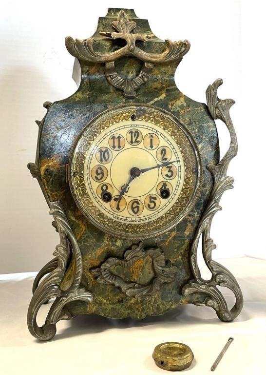 Antique New Haven Mantle Clock