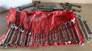 24pc Combination Wrench Set