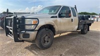 *2015 Ford F250 Flatbed w/Hay Unroller