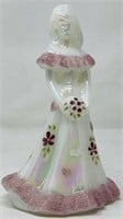 Fenton Hp Iridescent Bridesmaid By T Kelly Signed