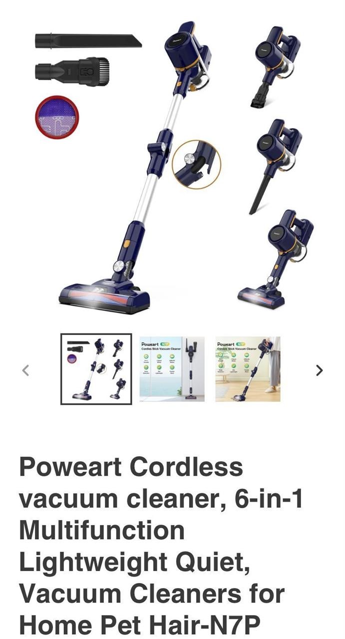 Poweart Cordless vacuum cleaner