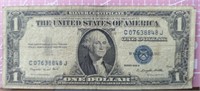 Silver certificate 1935 $1 banknote