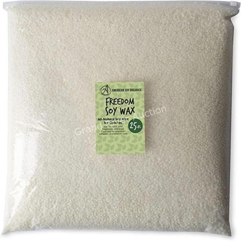 American Soy Organics 25lb Soy Wax Beads