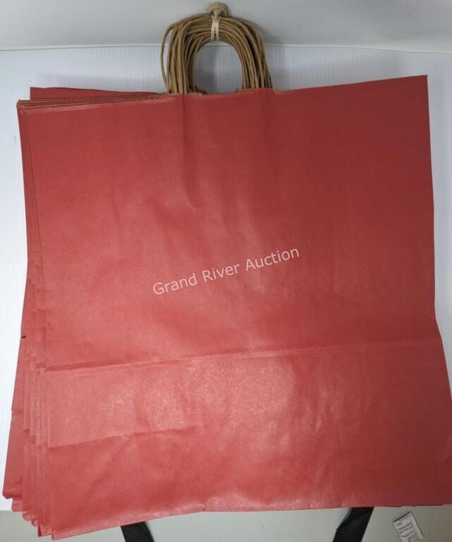 Red Gift Bags 25 Pcs