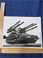 Original photo US Marine Corps tank