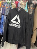 Black Reebok hoodie size XL