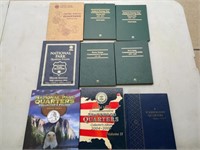 (9) Mixed Lot of Washington Quarter Folders