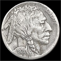 1921-S Buffalo Nickel CLOSELY UNCIRCULATED