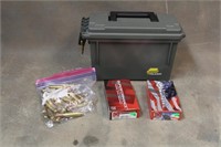 Assorted .308 Ammo With Ammo Can