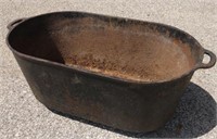 Cast iron tub- with crack