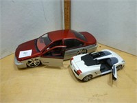 Die Cast Cars 1 @ 1:18 Scale - qty 2