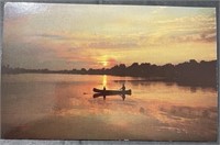 Vintage Hiawathas Sunset Postcard RPPC