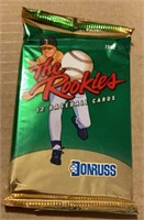 Unopened 1992 Donruss THE ROOKIES Baseball Pack