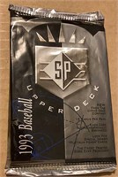 1993 Upper Deck SP Baseball Cards Pack