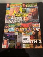 Star Trek/Star Log Magazines (Lot of 5)