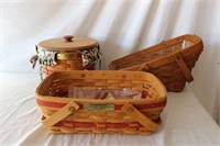 Longaberger basket lot 1