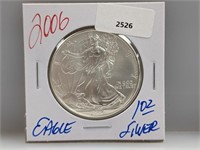 2006 1oz .999 Silver Eagle $1 Dollar