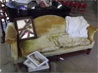 Federal Camelback Sofa W/ Down Cushion