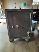 LARGE FLOOR SAFE 39" TALL WITH COMBINATION