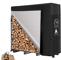 4ft Firewood Rack With Cover