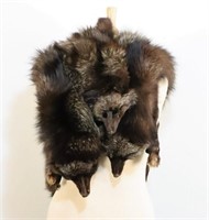 2 Fox Fur Stoles