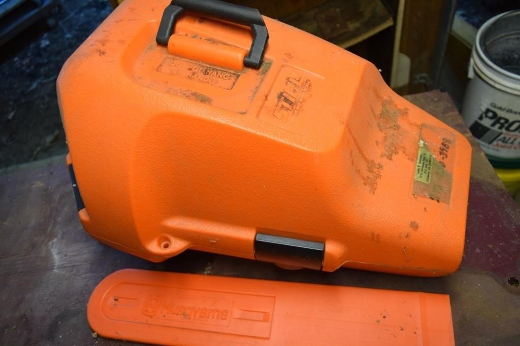 Stihl Chainsaw Case & Husky Bar Cover