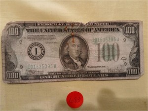 1934 FRN $100 Dollar Bill
