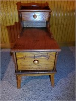 Early American Pine End Table