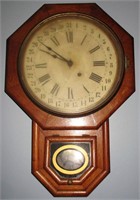 Seth Thomas 8 Day Time & Strike Oak Wall Clock