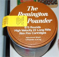 REMINGTON FIVE POUNDER .22 LR 675 ROUNDS