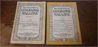 1921 & 1930 National Geographic Magazines