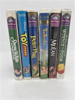 Disney Movies 6 VHS’s