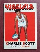 1971-72 Topps Charlie Scott RC Rookie Card #190
