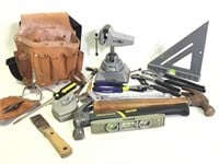 Household Tools Leather Belt Tool Bag +