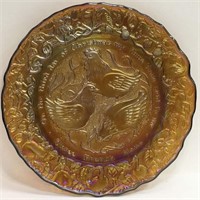 On The Third Day Of Christmas Imperial Glass Plate