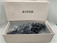 JustFab Black Flats - New