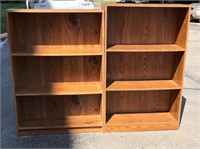 3 Assorted Bookcases