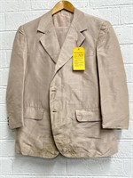 VTG 1976 Truman Capote Silk Suit Murder by Death