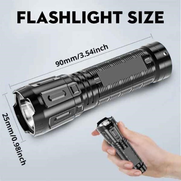 Mini Pocket Torch: USB Rechargeable Waterproof Tat