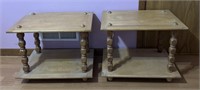Matching end tables - 24 x 18 x 19