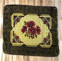 Victorian 2 Sided Carriage Blanket